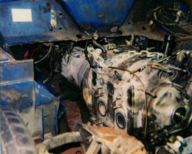 13B Spitfire Engine Bay